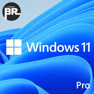 Logo Windows 11 Pro com fundo azul