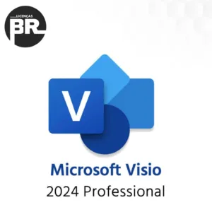 Logo do Microsoft Visio 2024 Professional