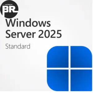 Capa Windows Server 2025 Standard com logotipo