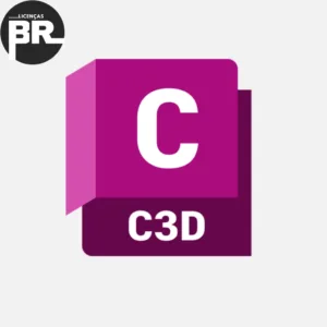Logo C3D em fundo branco